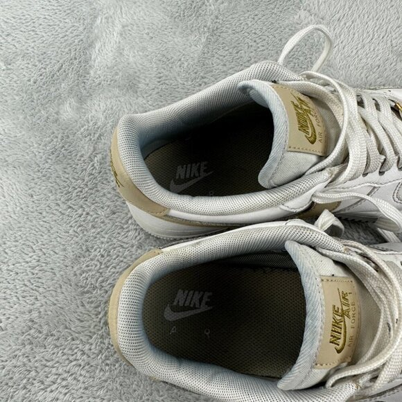 Nike Air Force 1 Essential White Beige Women’s Size 7.5 US - CZ0270-105 Sneakers - Picture 14 of 14